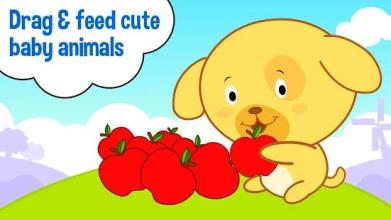 Eating Games For Kids - Feed The Hungry Animals截图5