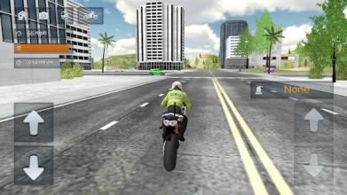 Police Bike Chase City Driving截图4