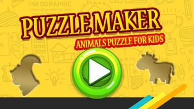 Puzzle maker - Animals Puzzle for kids截图4