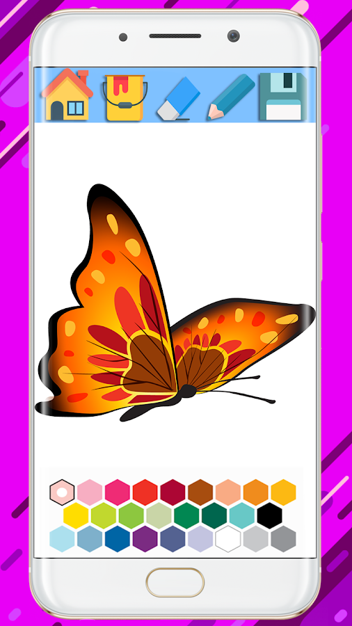 Butterfly Coloring Book - Coloring Butterfly 2018截图2