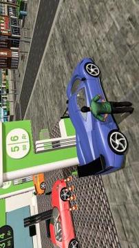 Real Sports Car Gas Station Parking Simulator 17截图