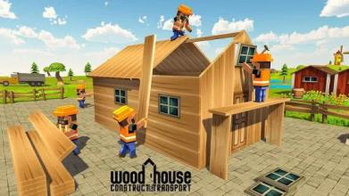 Wood House Construction Simulator 2018截图3