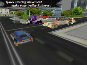 Car Transporter Truck : Heavy Trailer Parking Game截图2