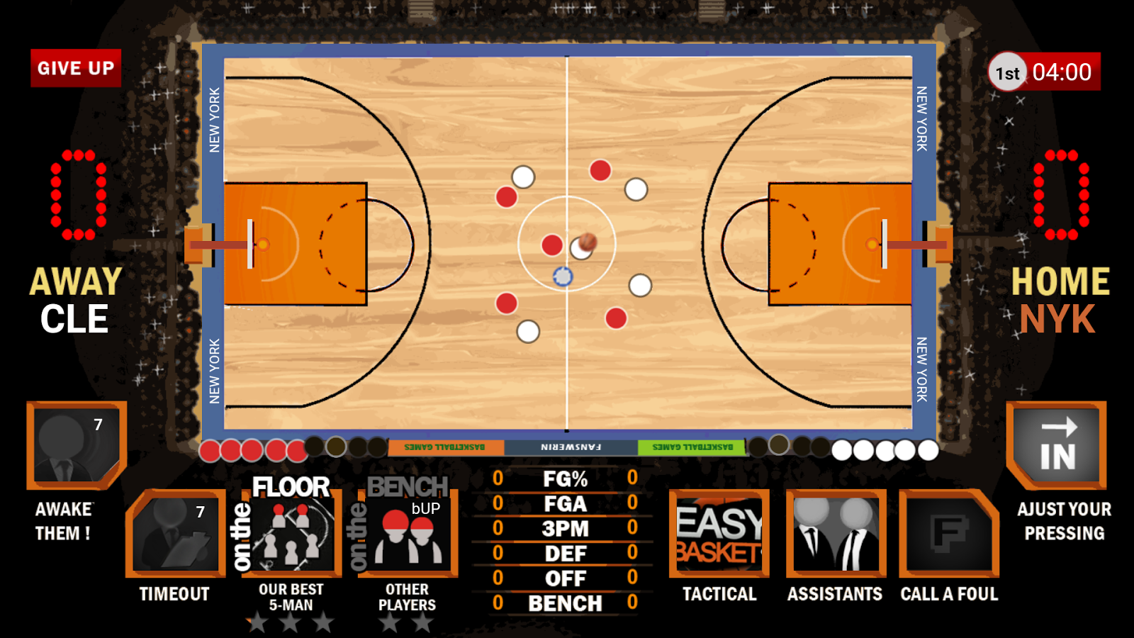 Basketball Courtside Bench截图1