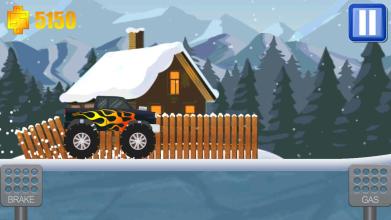 Kids car: Snow racing截图2