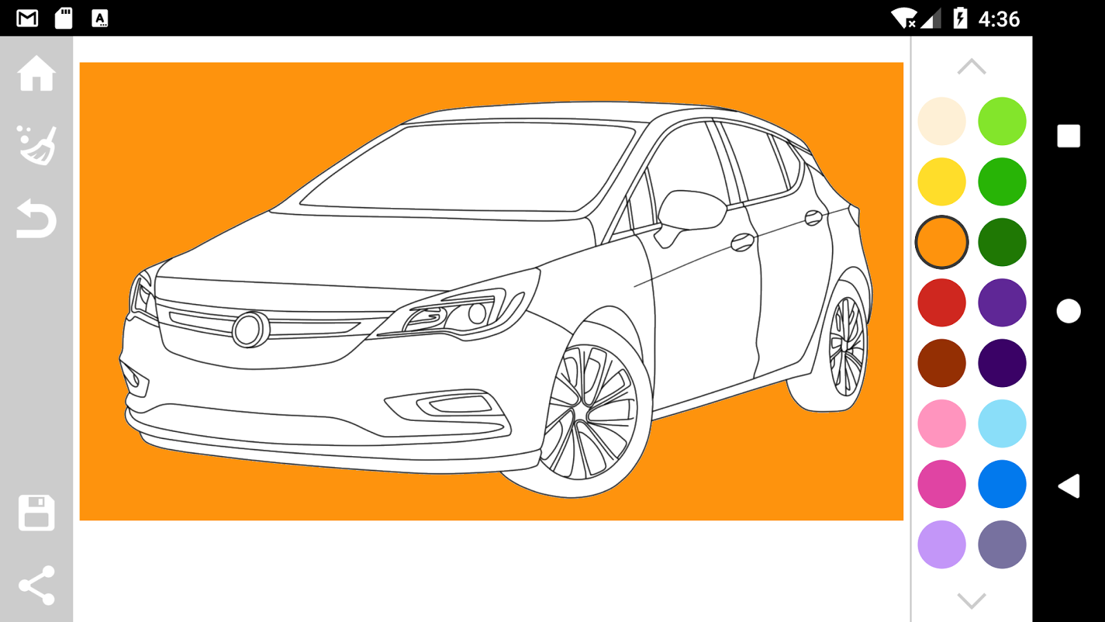 German Cars Coloring Book截图5