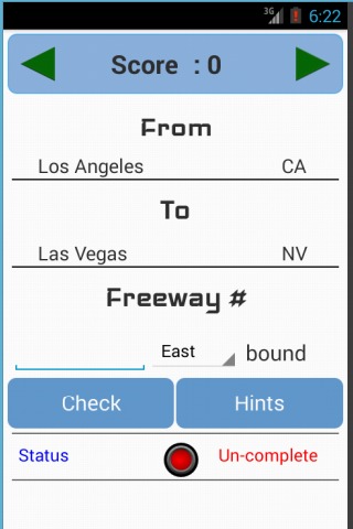 Freeway Quiz截图1