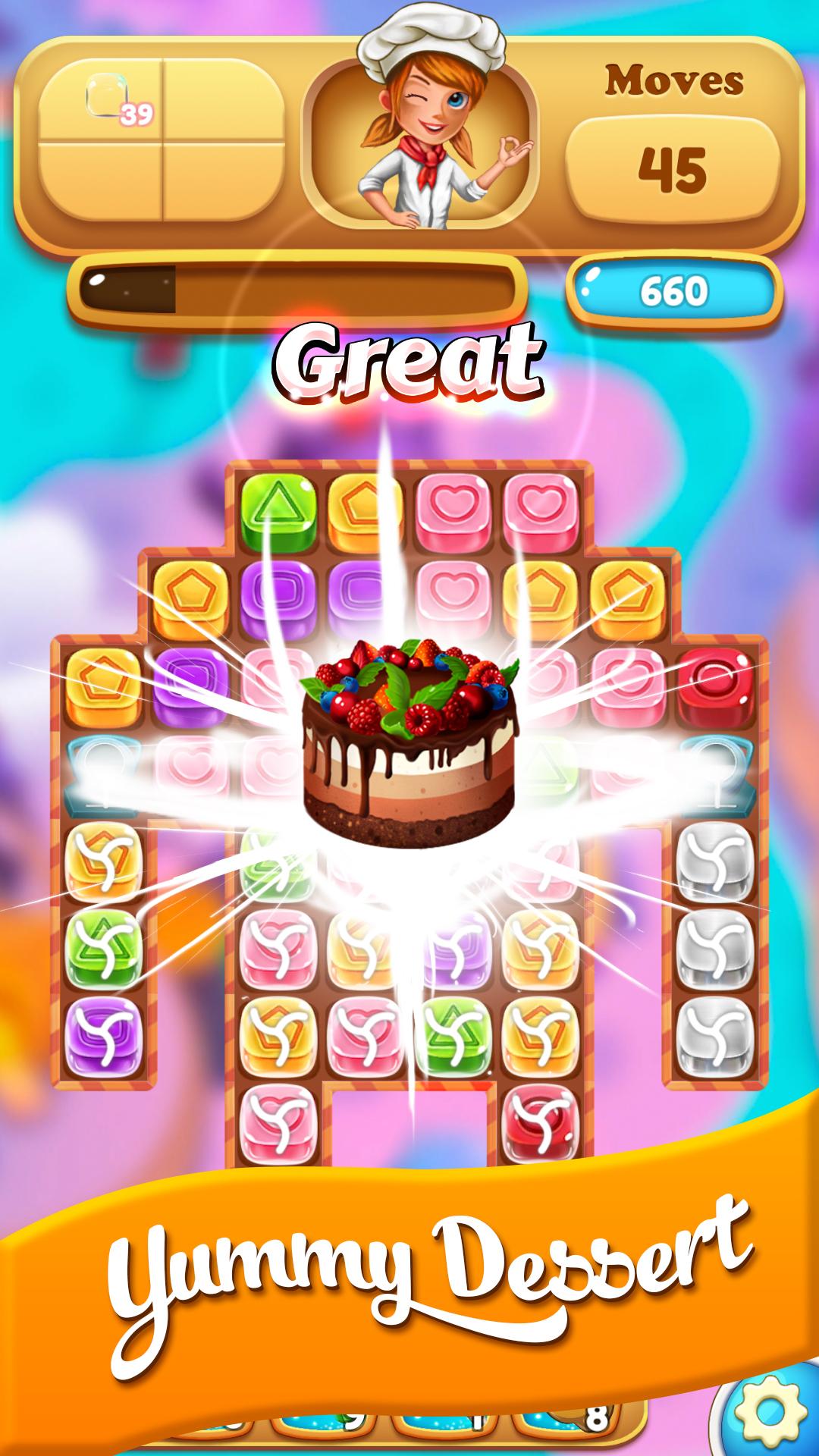 Cookie Pastry Blast: Match & Crush截图2