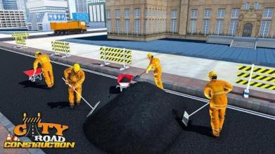 City Road Construction Simulator: Heavy Machinery截图3