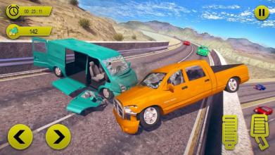 Car Crash Driving Game: Beam Jumps & Accidents截图5