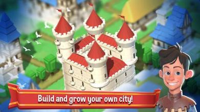 Crafty Town - Idle City Builder截图2