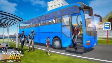 OffRoad Coach Bus Simulator 2018: Bus Transport截图2