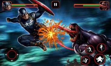 Dark Venom Spider Superheroes Fighting Games截图5