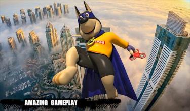 Flying Dog hero: Fidget hero Crime City截图2