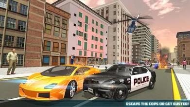 NYC Police Department Cars : Mafia Gangster Chase截图4