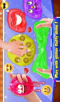 Glowing Glitter Slime Maker: Crazy Toy Game截图