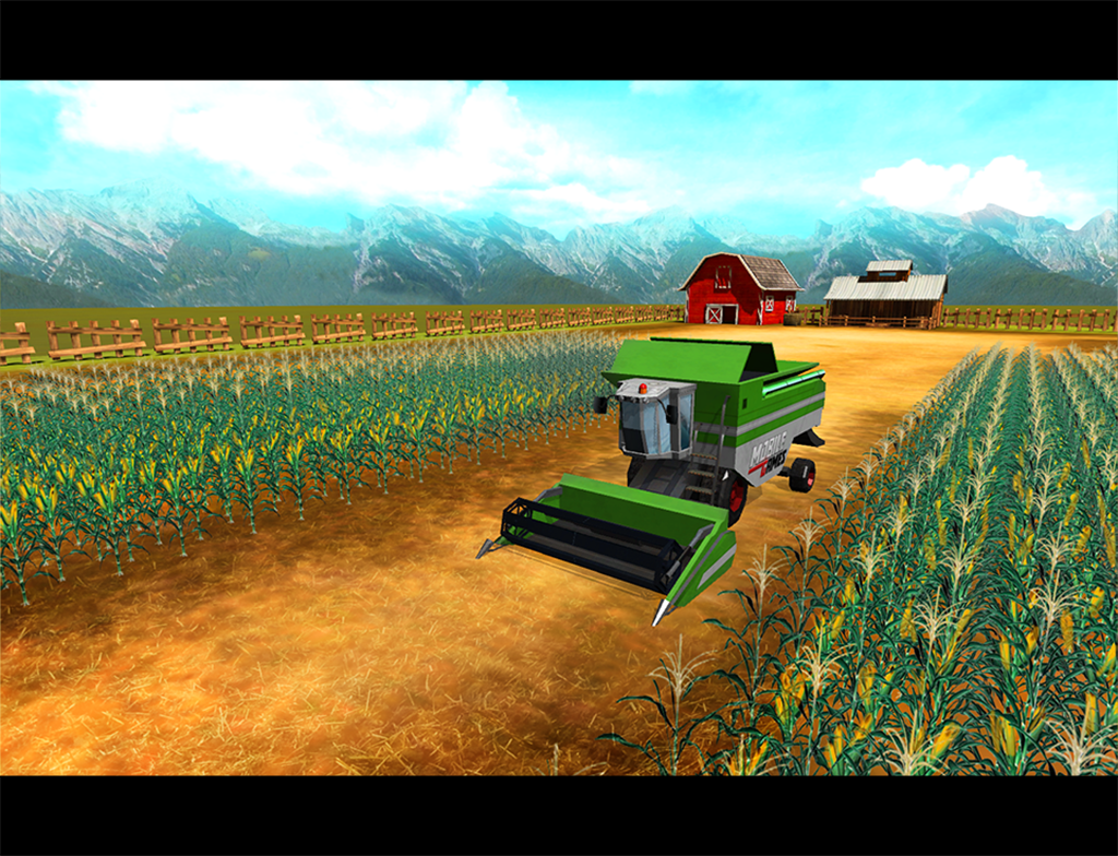 玉米收割机农业模拟器截图3