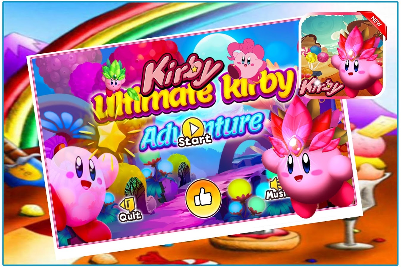Super Kirby Adventure Free截图5