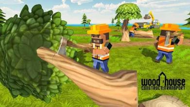 Wood House Construction Simulator 2018截图5