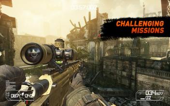 Mountain Sniper : Killer Gun FPS Shooting Game 3D截图3