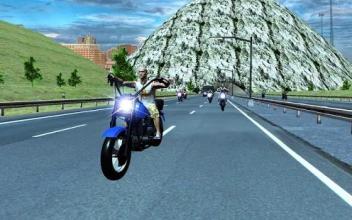 Traffic Rider Highway Bike Racing Game截图5