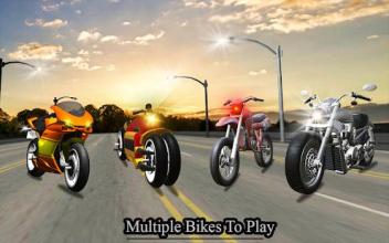 highway bike racer 2018 : new moto rider 3D截图3