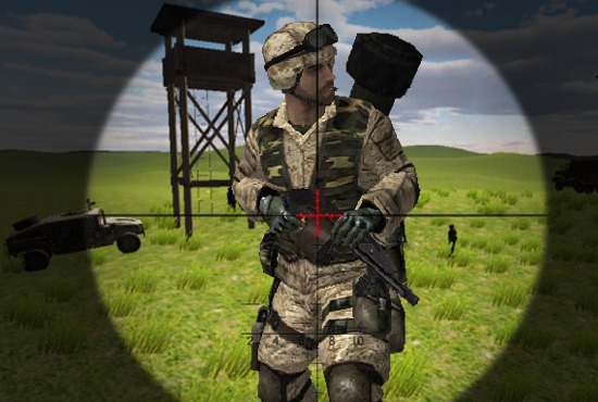 Army Sniper: Death Shooter 3D截图3