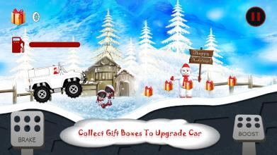 Christmas Santa Claus Hill Sleigh Snow Ride 3D截图2