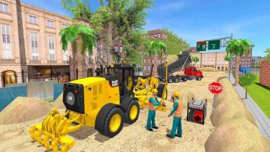 Road Construction Sim Operating Heavy Machinery截图3