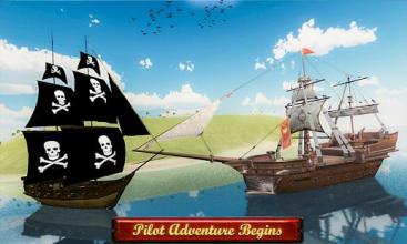 Caribbean Sea Pirate Ship Captain Naval Battle 3D截图2