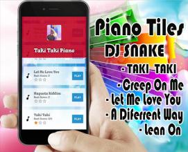 Taki Taki Dj Snake Piano Tiles截图3