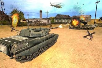 Futuristic Tank Royale Battle Fort Night Survival截图4