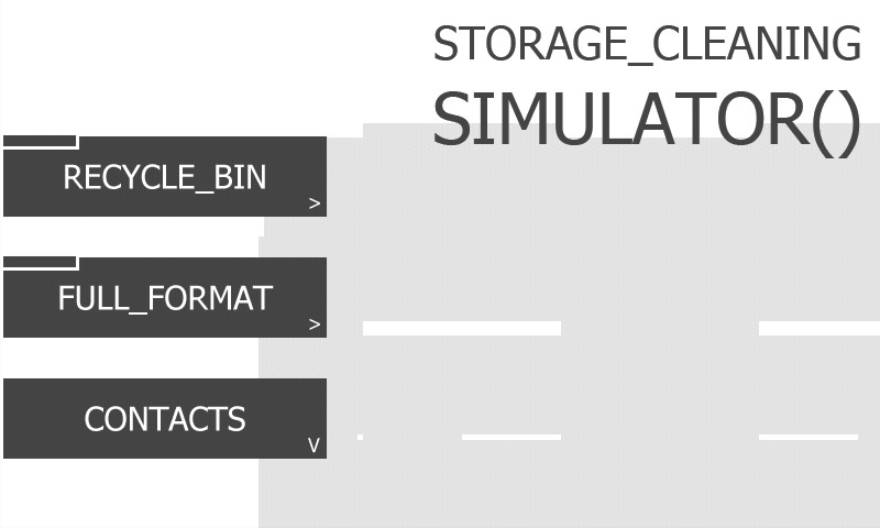 Storage Cleaning Simulator截图1