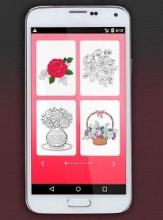 Flower Coloring Book截图4