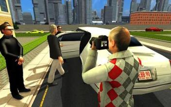 Modern Limousine Car Driving : Real Taxi Driver 3D截图2