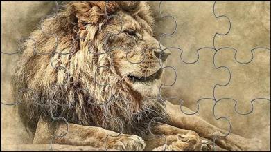 Lion Jigsaw Puzzle截图2