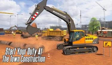 City Heavy Excavator: Construction Crane Pro 2018截图4