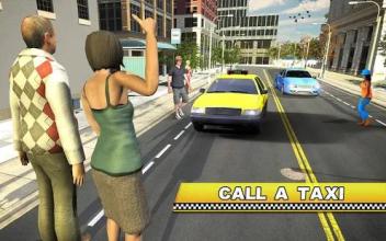 HQ Cruiser Taxi Driving Simulator Games 2018截图4