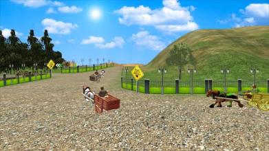 Horse Cart Racing Simulator 3D截图3