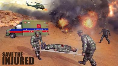 US Army Ambulance Rescue Game.截图4