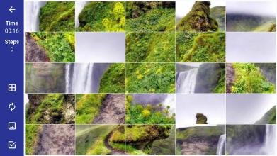 Tile Puzzle: beautiful nature截图4