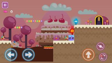 Red boy and Blue girl - Candy World Adventure截图1