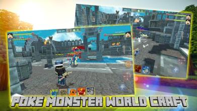 Poke Monster World Block Craft截图2