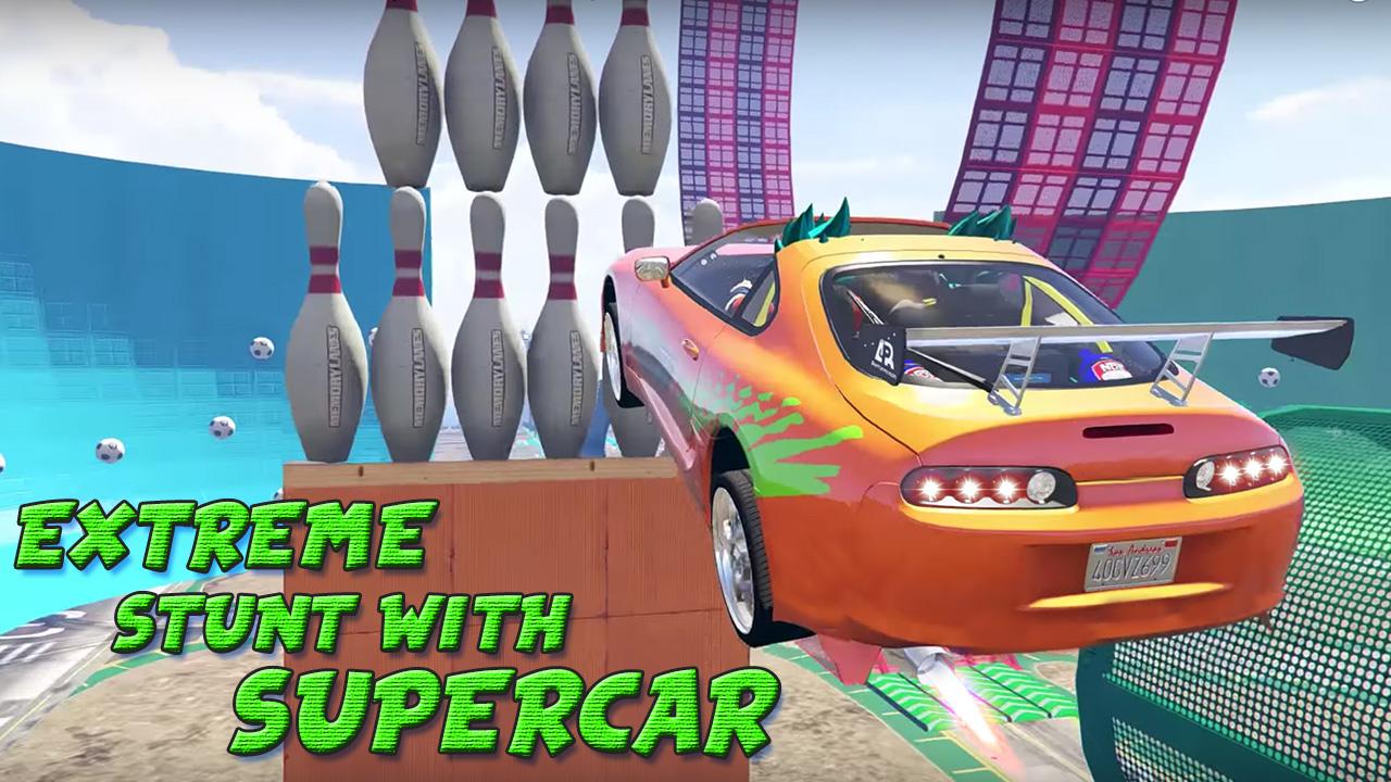 Superhero Heavy Cars Stunt Rider截图3