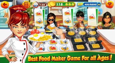 Cooking Games Fever Best Chef截图1