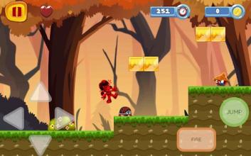 Temple ladybug Run - Jungle Adventure截图3