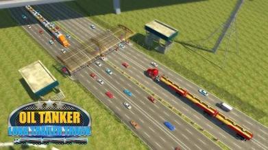 Oil Tanker Long Trailer Truck Simulator-Road Train截图5