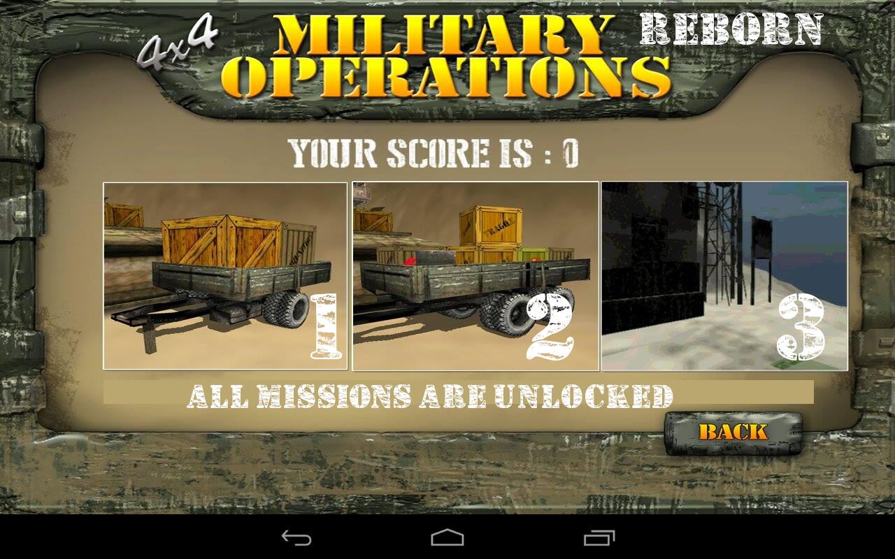 4x4 Military Operations Reborn截图2