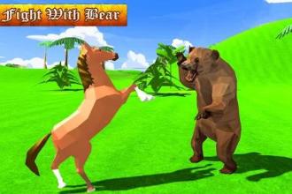 Horse Simulator Poly Art Adventure截图2