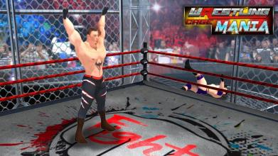 Wrestling Cage Mania - Free Wrestling Games : 2K18截图1